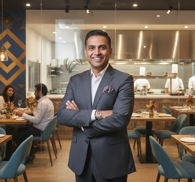 Restaurant management dashboard showing real-time analytics and operations